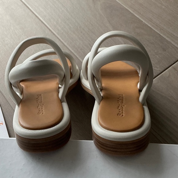 See By Chloe White and Tan Sandals - Picture 12 of 16